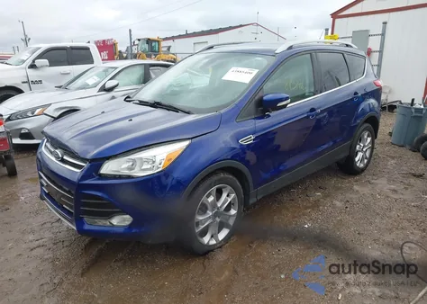 2014 Ford Escape Titanium from USA, damaged, VIN 1FMCU0J97EUE49783